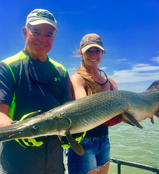 Hooked up in Texas waters! 